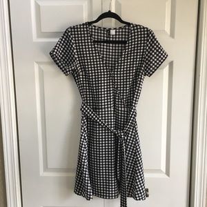 H&M Gingham Mini Dress